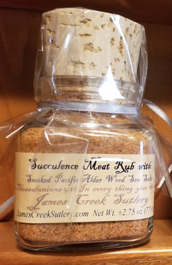 Succulence Meat Rub with Smoked Pacific Alder Wood Sea Salt