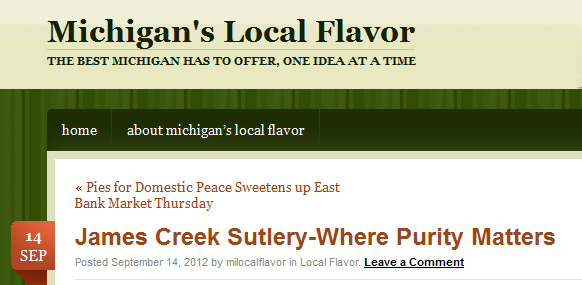 Michigan's Local Flavor