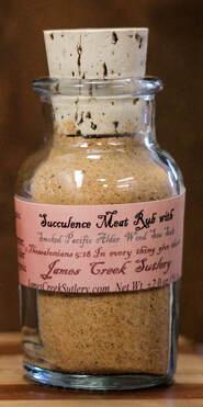 Succulence Meat Rub with Smoked Pacific Alder Wood Sea Salt